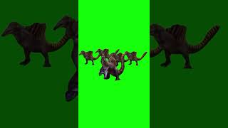 Spinosaurus Dancing Green Screen