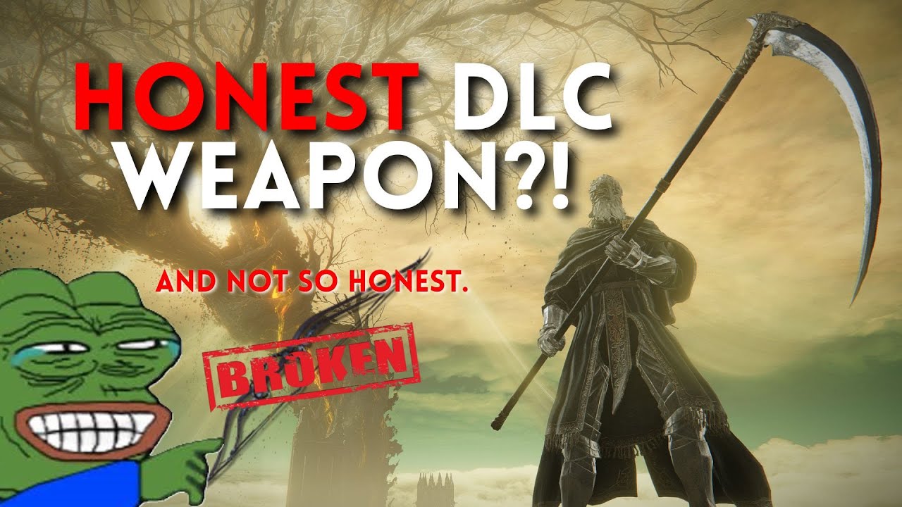 ONE OF THE ONLY HONEST DLC WEAPONS, ANSBACH SCYTHE OBSIDIAN LAMINA