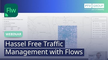 Live Traffic Management Demo | PTV Flows | Webinar