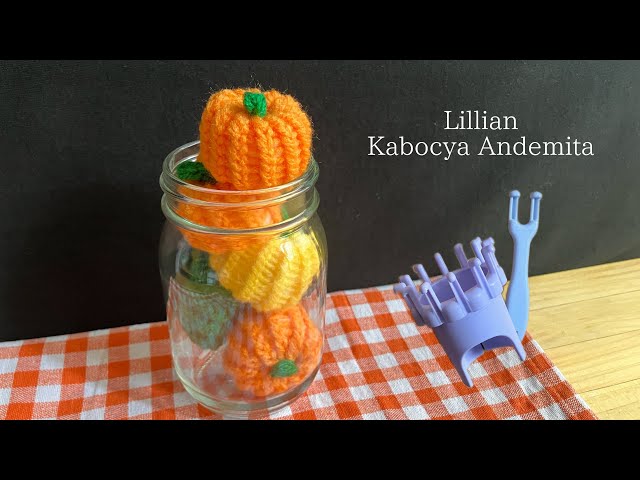 Amigurumi] Trying Out a Daiso Spool Knitting Pumpkin 🎃🧶 - YouTube