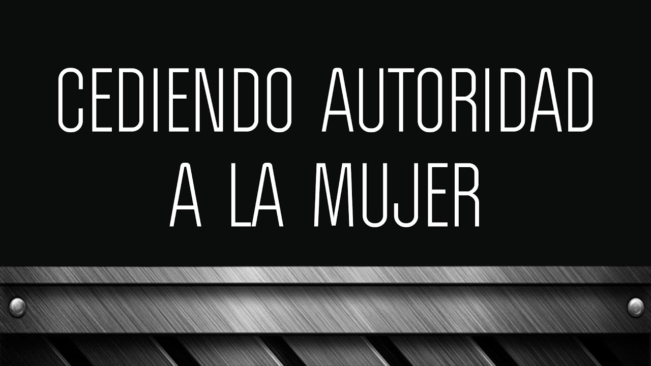 CEDIENDO AUTORIDAD A LA MUJER - HORIZONTE QUERÉTARO pastor belga