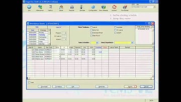 TCMSV2 Fingertec Time attendace system software