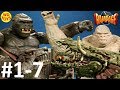 New Rampage The Movie Toys Action Sequences Video's 1-7 Compilation King Kong Vs George