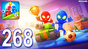 Stickman Party - Gameplay Part 268 Random Funny MiniGames 1 2 3 4 Plyer Free New Update Adventure