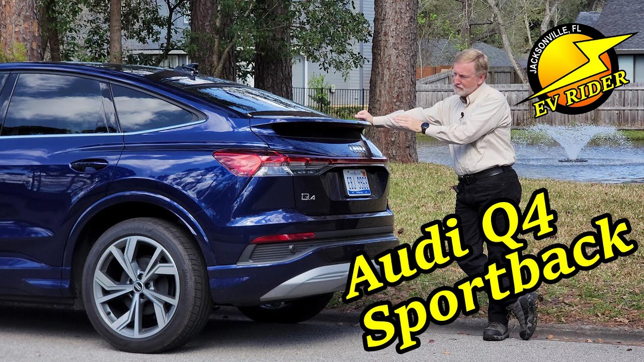 Audi Q4 Sportback EV Proves To Be Stylish Family Hauler