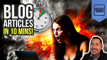 How to Create a Blog Article for any business with Thrive Architect in less than 10 minutes