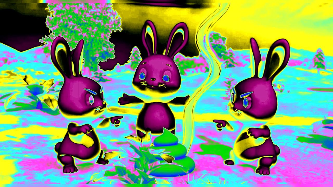 Cute Bunny Song, The middle Bunny is Pooping (Sponsored by: IL