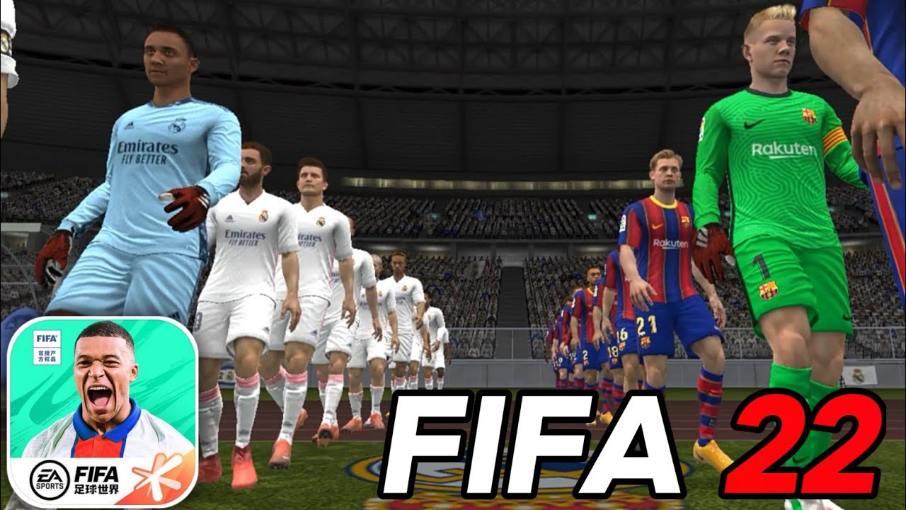 FIFA 22 Mobile - Real Madrid vs Barcelona Gameplay (Android/iOS)