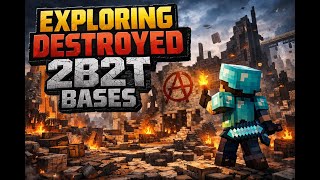 Exploring Destroyed 2b2t Bases in Minecraft!