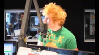 Ed Sheeran - New Zealand radio 30/07/12