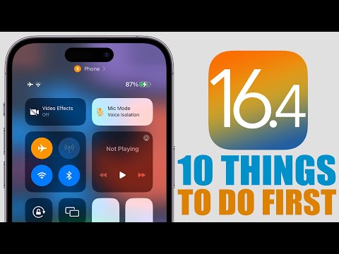 iOS 16.4 - First Things TO DO After Updating !