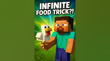 Minecraft Infinite Food Trick! 🐔🥚 | Endless Chicken Farm Hack