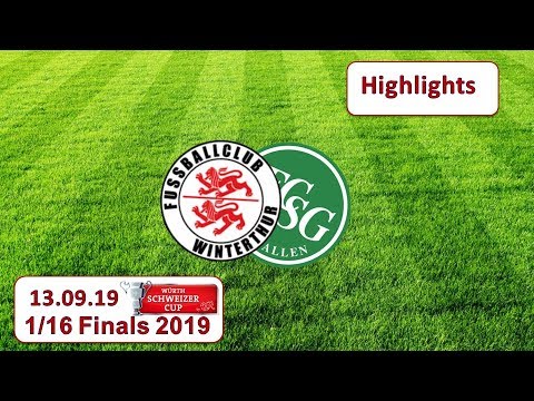 Highlights: Fc Winterthur vs Fc St.Gallen (13.09.19) - YouTube