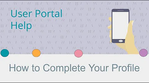 How to Complete Your Profile