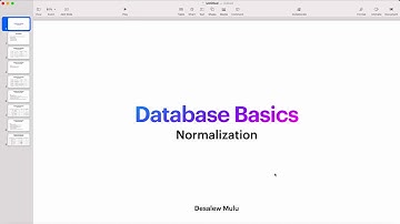 Database Normalization | 1NF | 2NF | 3NF Tutorial in Amharic Part 2