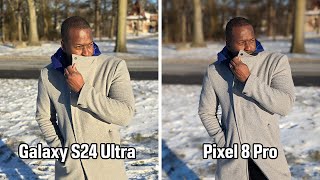 Samsung Galaxy S24 Ultra vs Pixel 8 Pro Camera Comparison: Black Test!