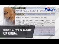 Goodbye letter sa alagang aso nagviral  tv patrol