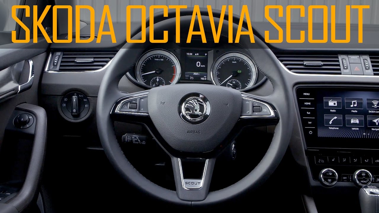 2017 Skoda Octavia Scout Interior