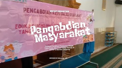 🎥 "Recap Pengmas Yanfar Farmasi ITERA 2024 : Edukasi Pemilihan Perawatan Wajah di SMAN 12 BALAM" 🎥