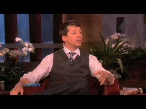 Ellen DeGeneres and Sean Hayes.  Will he guess the mystery word? 1.22.09