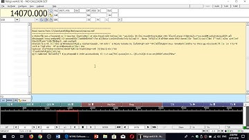 Shortwave radio tip #15 Why not try digital mode decoding with FLDI software