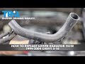 How to Replace Lower Radiator Hose 1994-2004 Chevy S-10