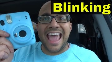 Blinking Orange Light On Fujifilm Instax Mini 11-How To Fix It-Easy Tutorial