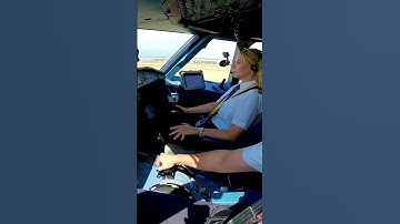 Thumbnail of 👩🏼‍✈️ Takeoff. Very focused!
