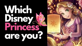 "👑✨ Discover Your Disney Princess Persona! Enchanting Quiz Adventure! 🌈🔮 | Disney Personality Test"