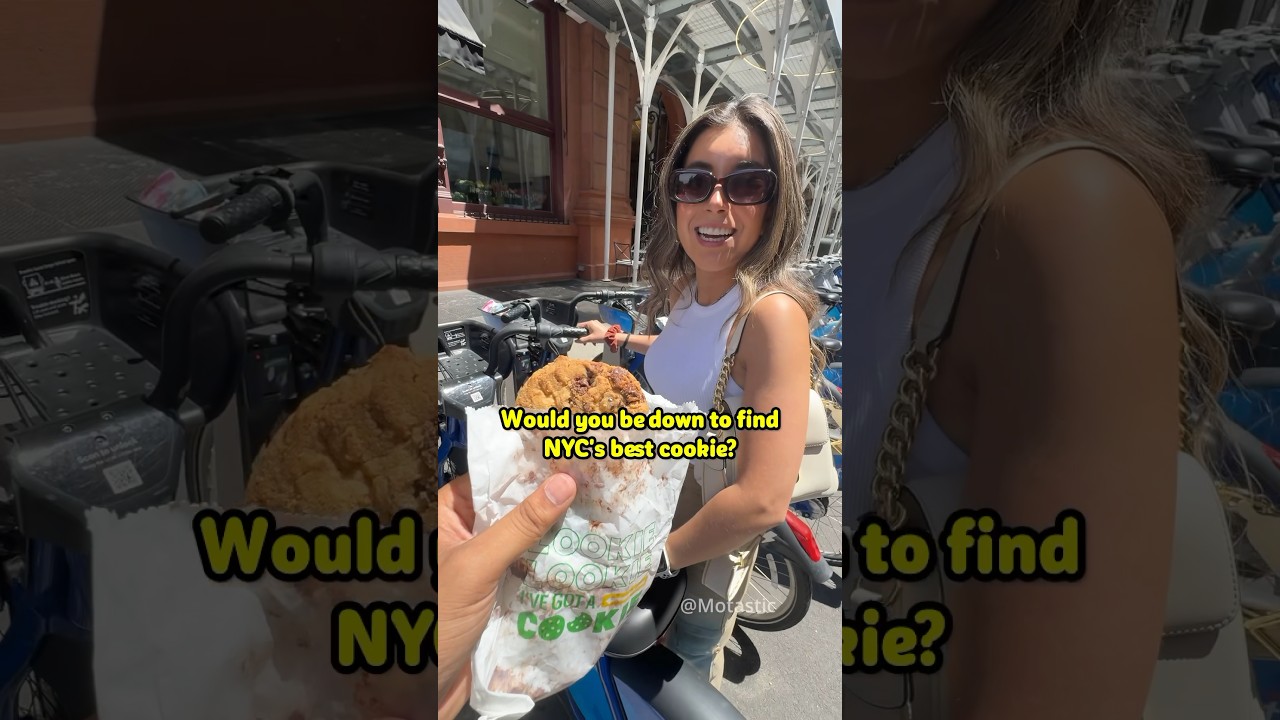 We found NYC’s best cookie 🍪