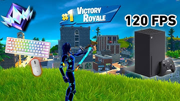 Fortnite Unreal Ranked Reload on Xbox Series X | Keyboard & Mouse Gameplay | 120 FPS