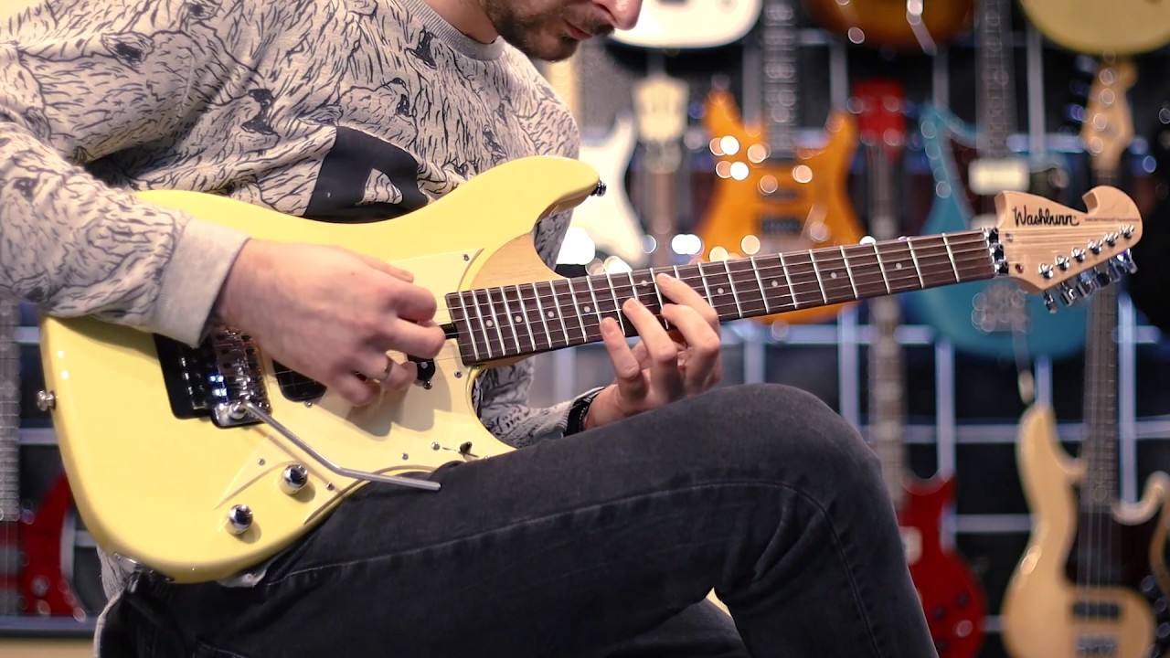 Washburn N61 Nuno Bettencourt Signature Услышать за 60