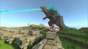 Godzilla minus one v1.2 Addon MCPE in Minecraft Bedrock | WedCraft