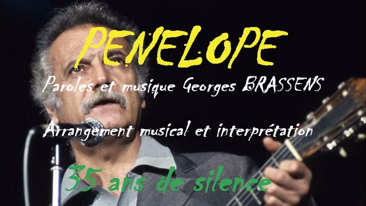 Paroles De Georges Brassens Chanson Du Hérisson PENELOPE - Paroles et musique Georges BRASSENS - Interprète 35 ans de