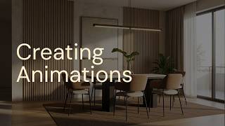 Creating animations in MyArchitectAI