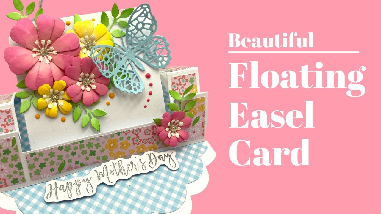 Floating Swinging Easel Card