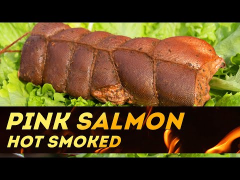 Hot smoked pink salmon [Delicious recipe]
