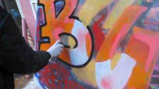 Reskew's Graffiti Tutorial #2 Spraypaint Techniques MWNYC