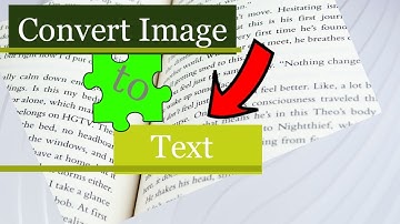 Convert Image to Text | How to Convert Image to Text