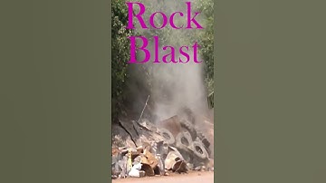 Rock Risky blasts.(Road Project)👷‍♂️🧨💥⚒🔥💯💯 #engineeringeye #mining #blastingsafety