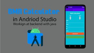 BMR Calculator with Java Language in Android Studio | BMR Calculator App |  Part 2 screenshot 4