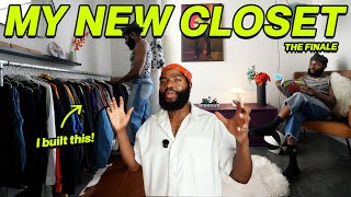 CLOSET MAKEOVER *THE FINALE!* (How I turned my closet into a boutique thrift store...)