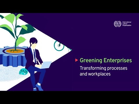 Report Launch- Greening Enterprises: Transforming processes and workplaces - YouTube