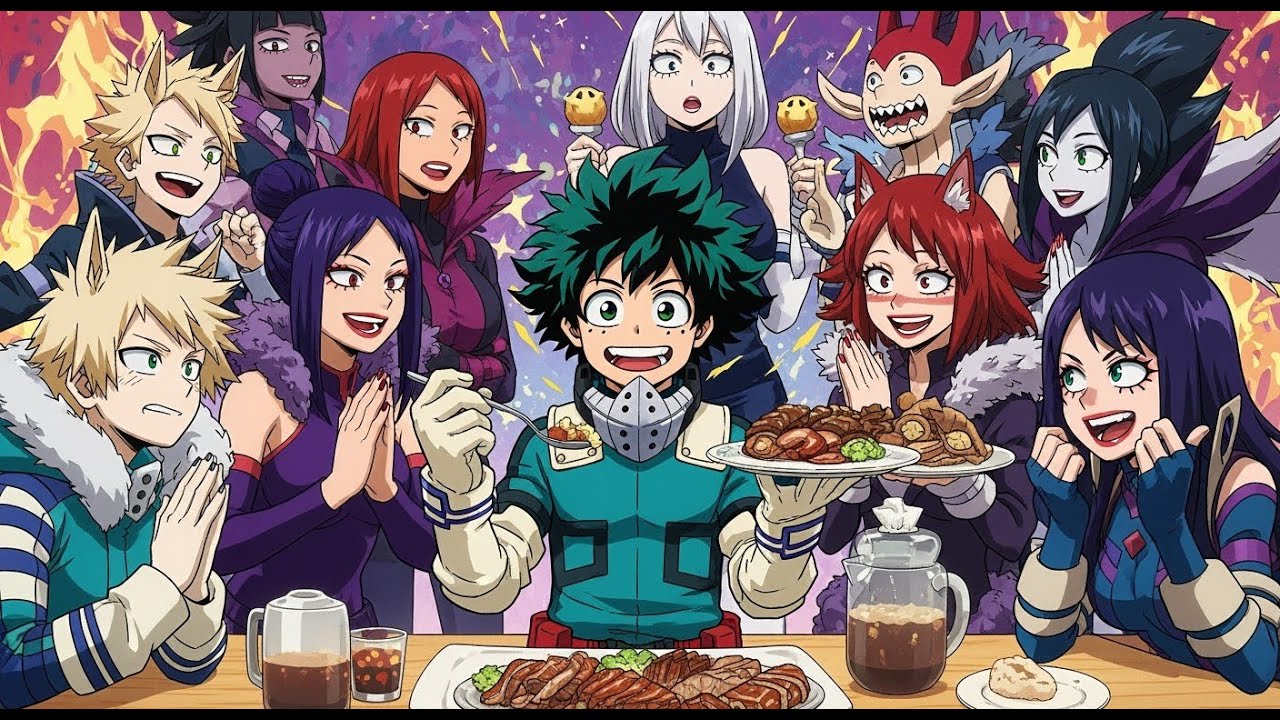 What if Deku's Cooking Was So Good It Made Every Woman Who Ate It Fall in Love and Demand His Harem