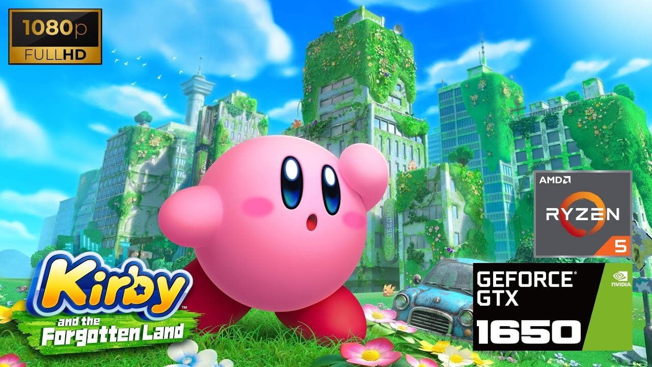 Kirby and the Forgotten Land rodando no PC com o Yuzu! (GTX 1650) 