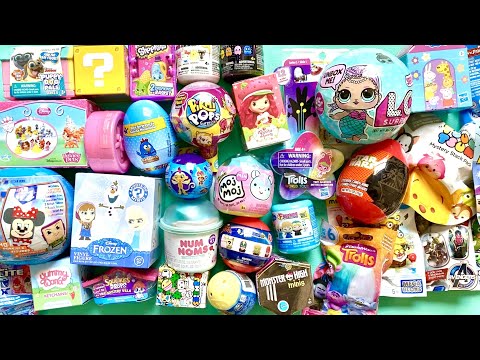 ASMR 42 MYSTERY SURPRISE TOYS Satisfying Unboxing NO Talking Video