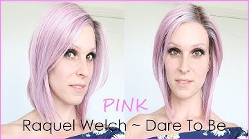PINK Dare To Be by Raquel Welch Wig Review
