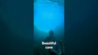 beautiful cave #shorts #short #travel #views #water #snorkeling #free  #beautiful #spain #youtube