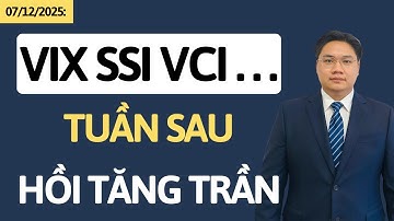 Chứng khoán hôm nay | Nhận định thị trường | VIX SSI VCI... Tuần sau hồi tăng mạnh, tăng trần