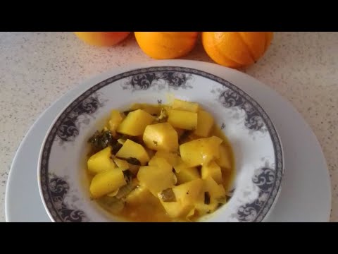 PRATİK PORTAKALLI KEREVİZ YEMEĞİ